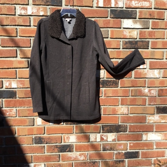 J Jill brown, size small, Fleece Jacket - Picture 3 of 14